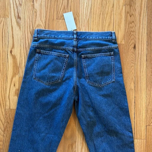 COS sz 29 jeans NWT Regular Mid Rose Tapered Leg new condition zip fly - Picture 7 of 7